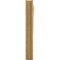 Ekena Millwork 5 1/2-in W x 32-in D x 44-in H Funston Slat Rough Cedar Woodgrain TimberThane Outlooker, Primed Tan OUTUR055X32X44FST24RCPR - alternate 4